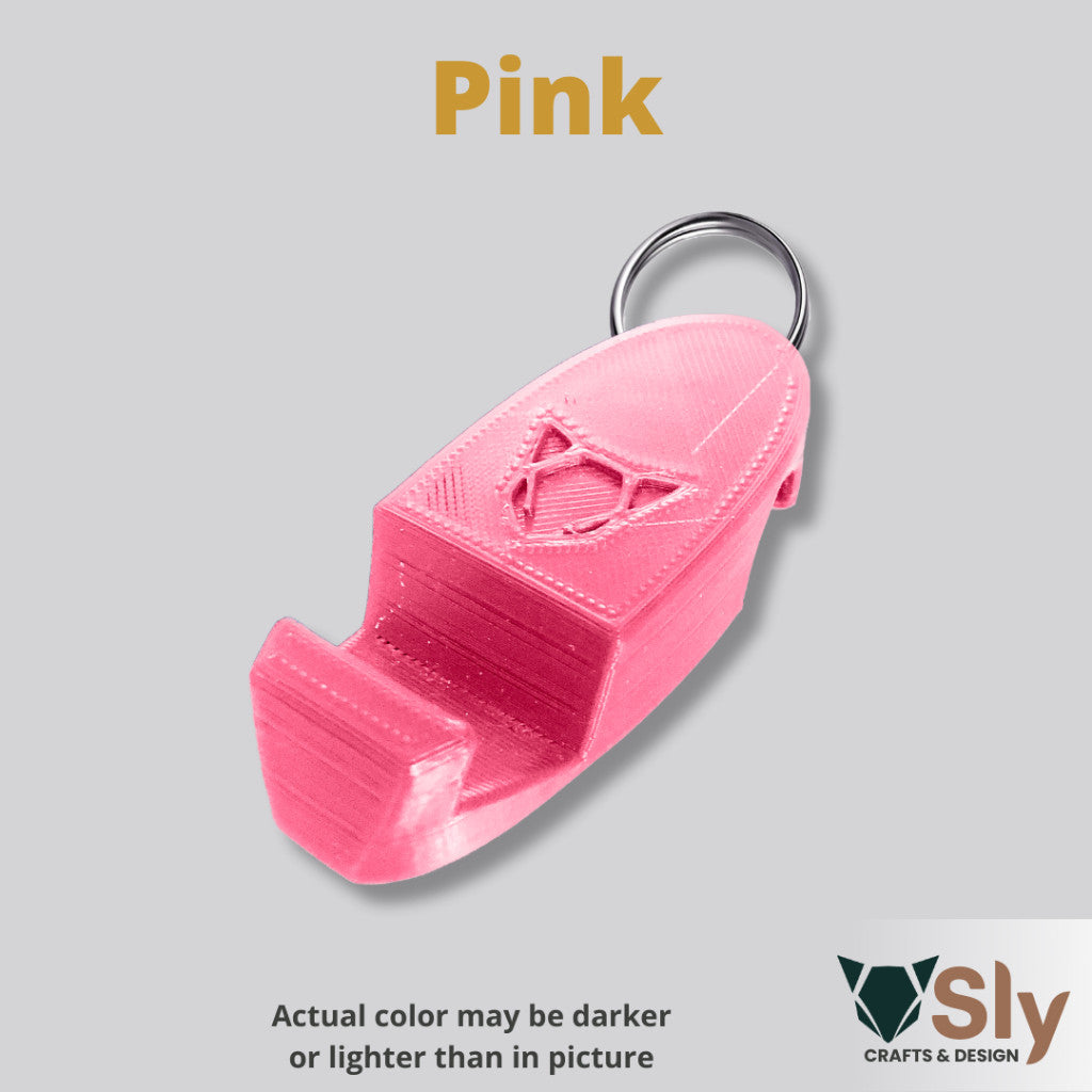 Mini Phone Stand Keychain by Sly Crafts