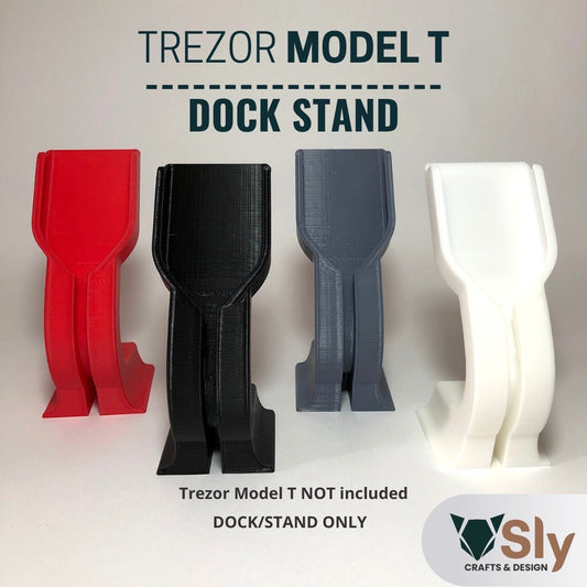 Trezor MODEL T Dock Stand (Trezor Model T not Included)