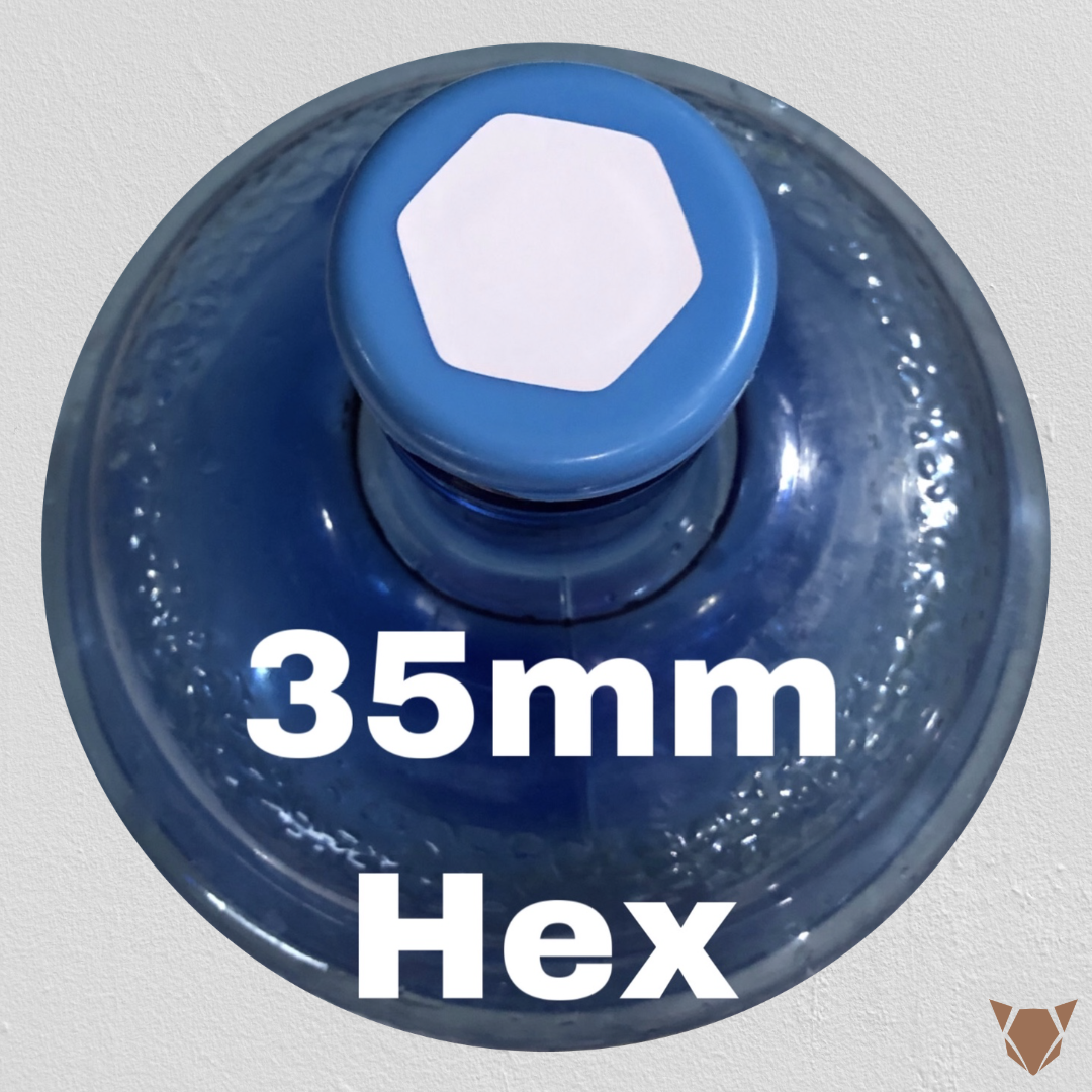 1,000 pcs. Hygienic Sticker w/ Pull Tab for Non-Spill Cap 5 Gallon Water Container