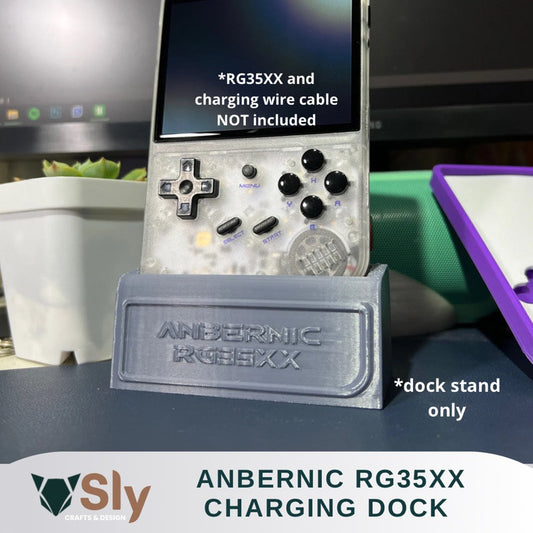 Anbernic RG35XX Console Charging DOCK STAND - Controller Charger and Organizer