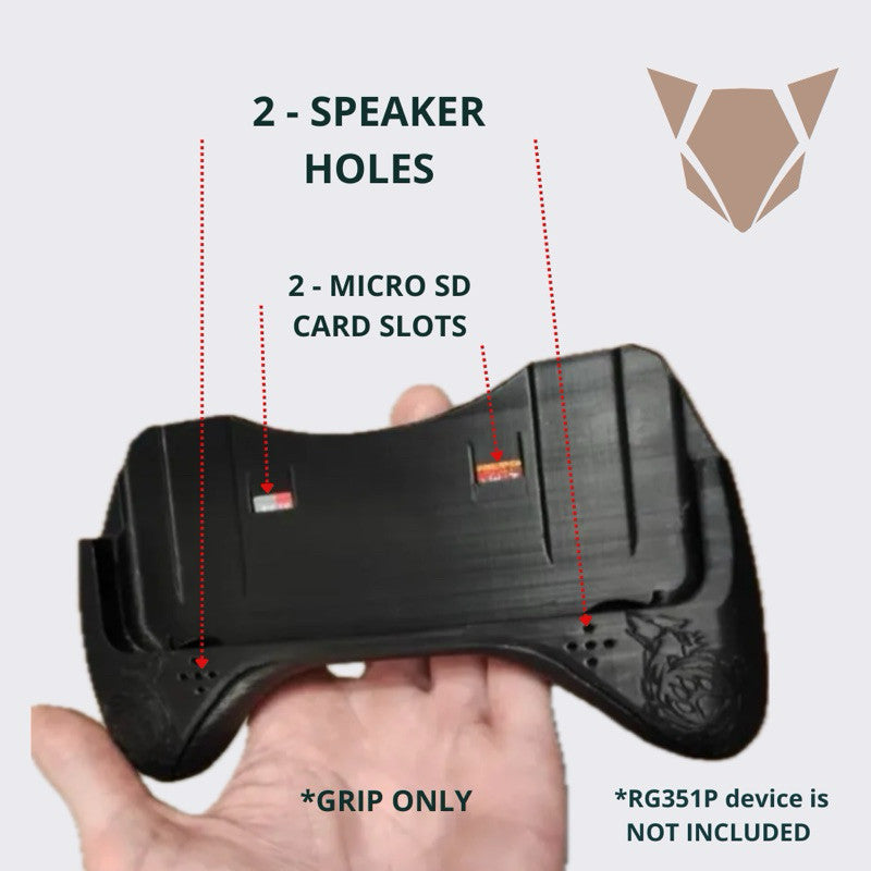 ANBERNIC RG351P/M ERGONOMIC GRIPS GAMING CONSOLE ACCESSORY