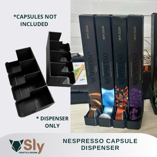 N espresso Capsule Dispenser Holder | Coffee Pod Storage Rack Organizer Stand