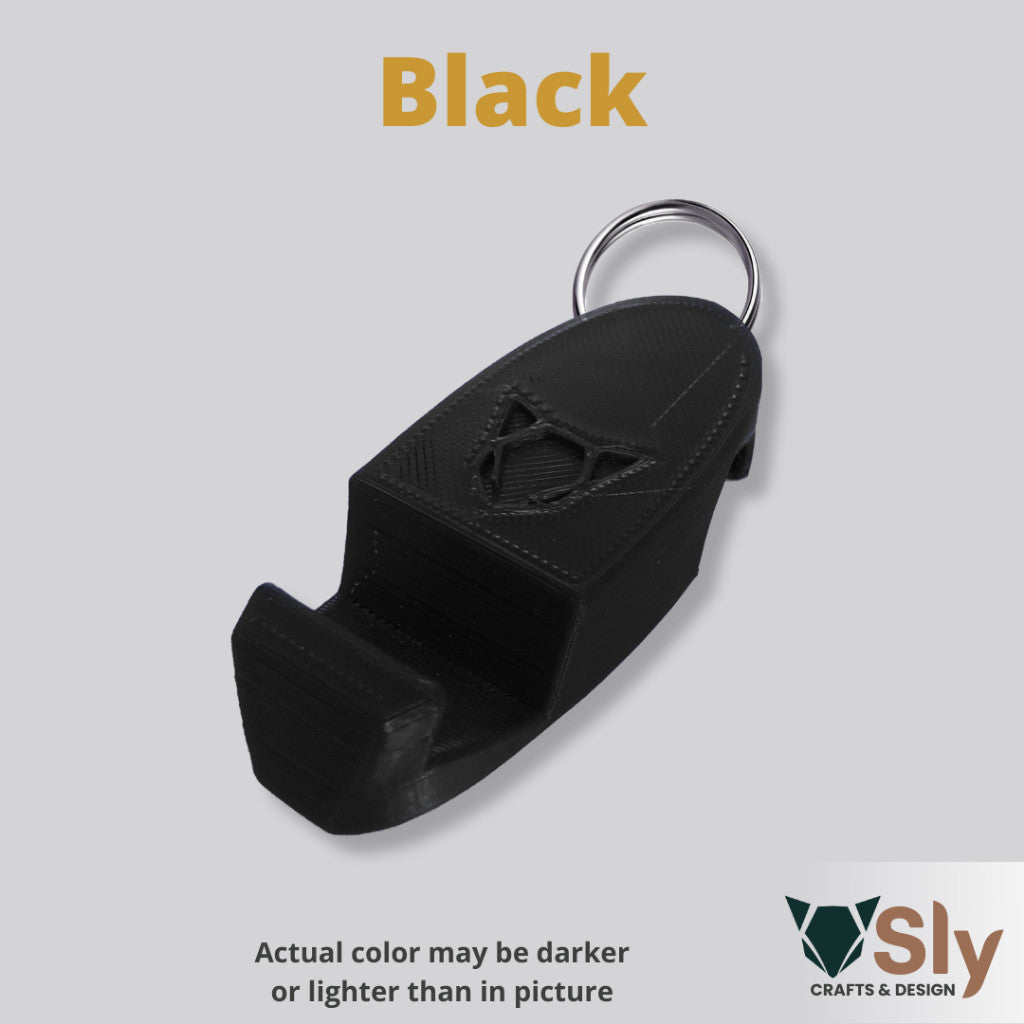 Mini Phone Stand Keychain by Sly Crafts