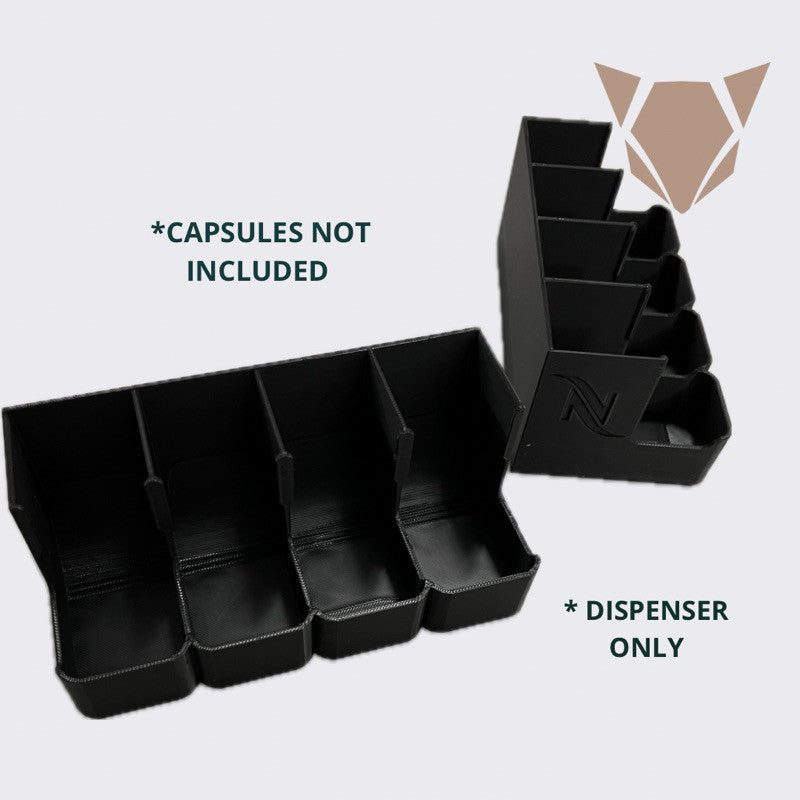 N espresso Capsule Dispenser Holder | Coffee Pod Storage Rack Organizer Stand