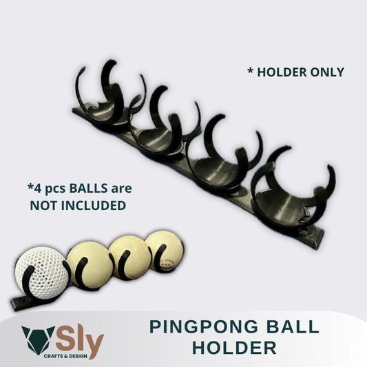 Pingpong Ball Holder for 4 balls Easy Release