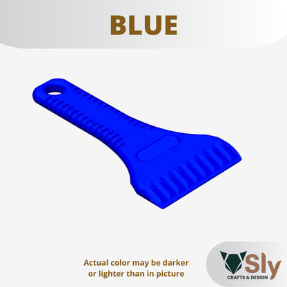 Version 2! Heavy Duty Plastic Ice Scraper for Chest Freezer | Commercial-Grade Tool for Ice Removal