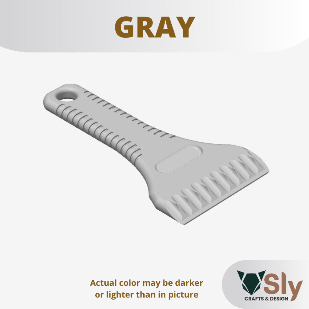 Version 2! Heavy Duty Plastic Ice Scraper for Chest Freezer | Commercial-Grade Tool for Ice Removal