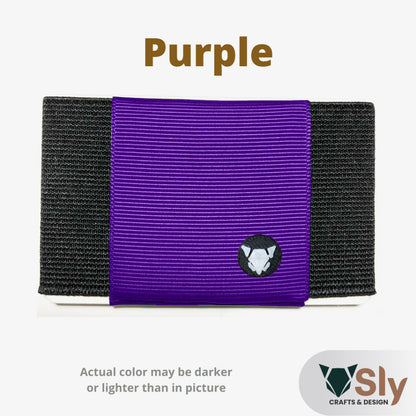 Minimalist Wallet Elastic EDC Front Pocket Card holder Sports for Men & Women