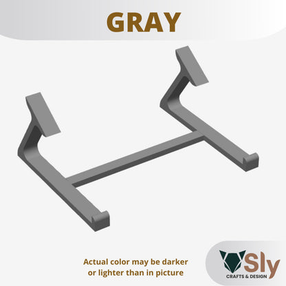 Universal Laptop Ergonomic Stand | Fixed Desk Riser for Monitor Height, Office Workstation