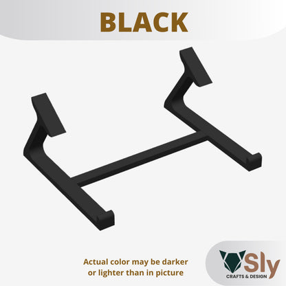 Universal Laptop Ergonomic Stand | Fixed Desk Riser for Monitor Height, Office Workstation
