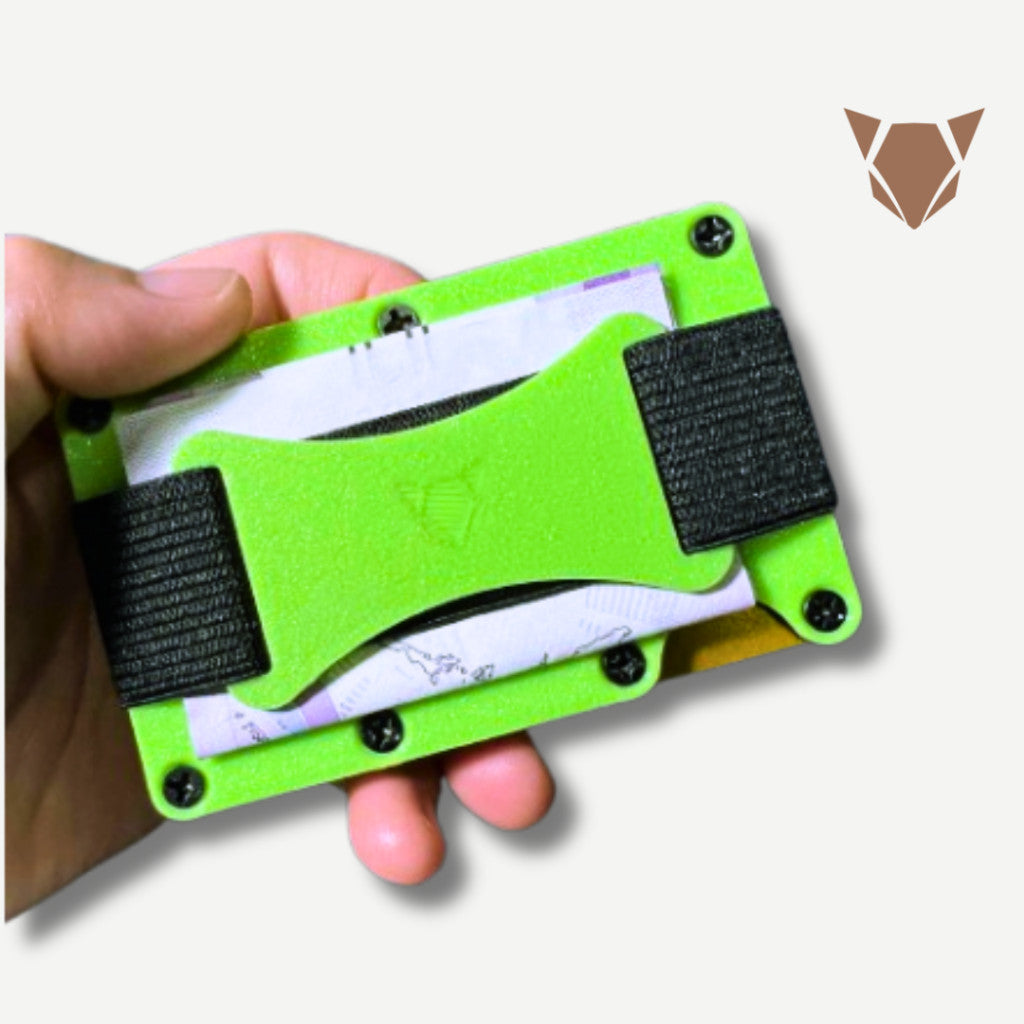 Minimalist Wallet | 3D Printed Elastic Slim EDC Card Holder