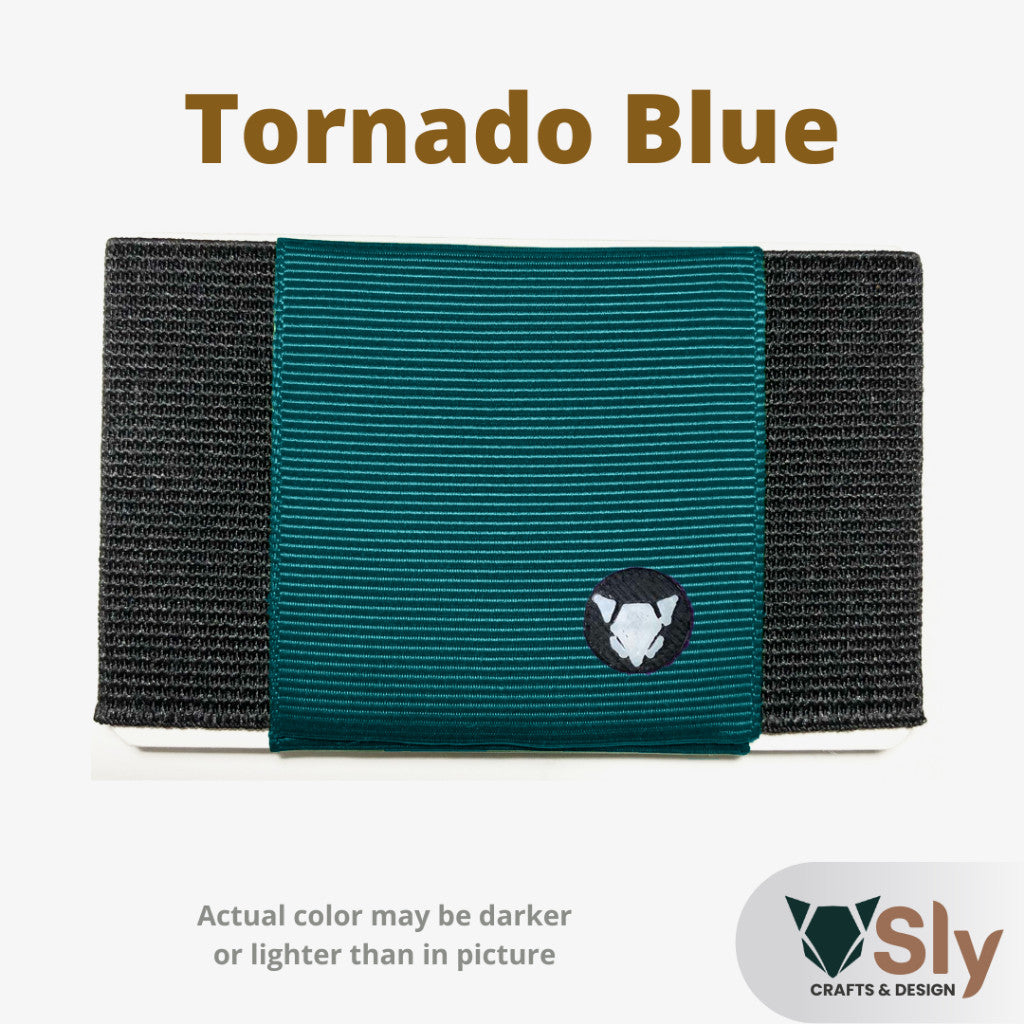 Minimalist Wallet Elastic EDC Front Pocket Card holder Sports for Men & Women