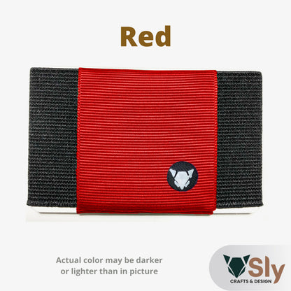 Minimalist Wallet Elastic EDC Front Pocket Card holder Sports for Men & Women