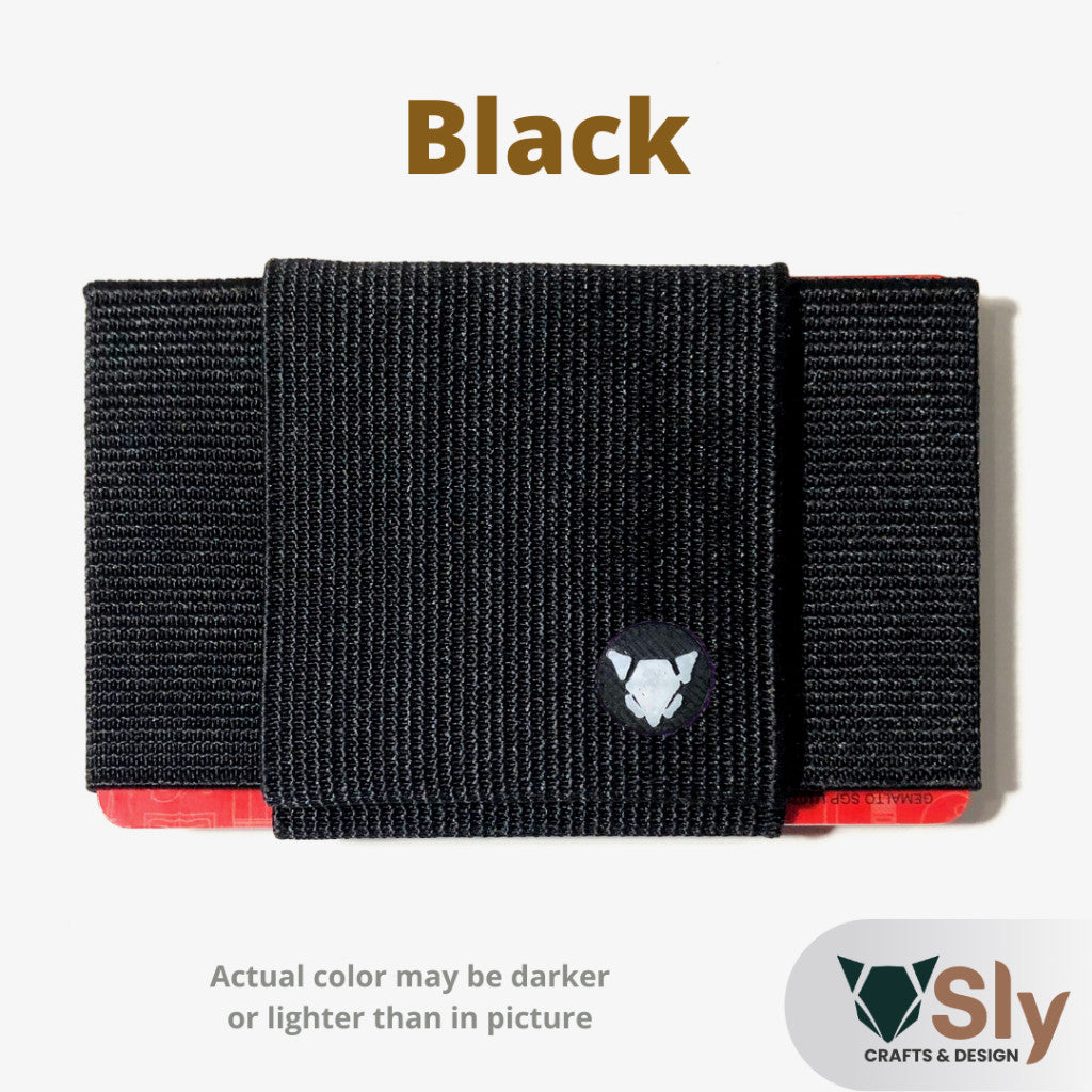 Minimalist Wallet Elastic EDC Front Pocket Card holder Sports for Men & Women
