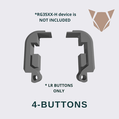 RG35XX-H Stacked LR Shoulder Buttons | Ergonomic Upgrade for Gaming Consoles