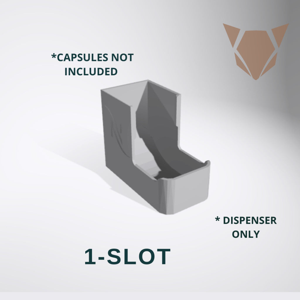 N espresso Capsule Dispenser Holder | Coffee Pod Storage Rack Organizer Stand