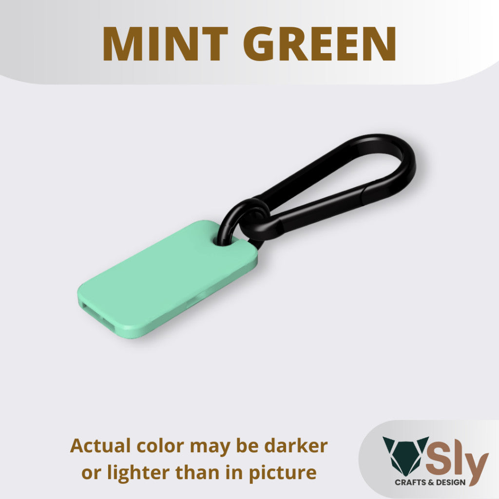 EDC Slim Whistle with Carabiner | Compact Emergency Survival Keychain Tool