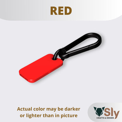 EDC Slim Whistle with Carabiner | Compact Emergency Survival Keychain Tool