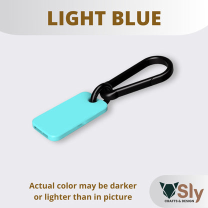 EDC Slim Whistle with Carabiner | Compact Emergency Survival Keychain Tool