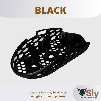 Logi tech G304/305 Mouse BOTTOM SHELL HONEYCOMB Mod Lightweight