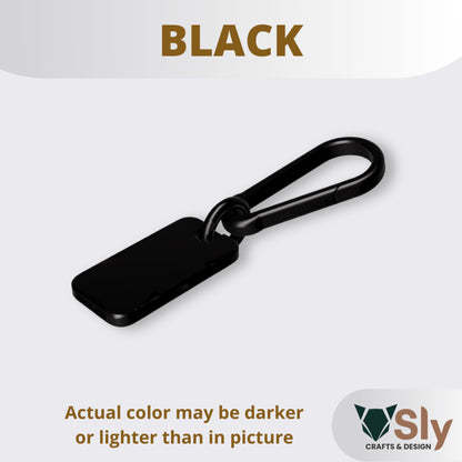 EDC Slim Whistle with Carabiner | Compact Emergency Survival Keychain Tool