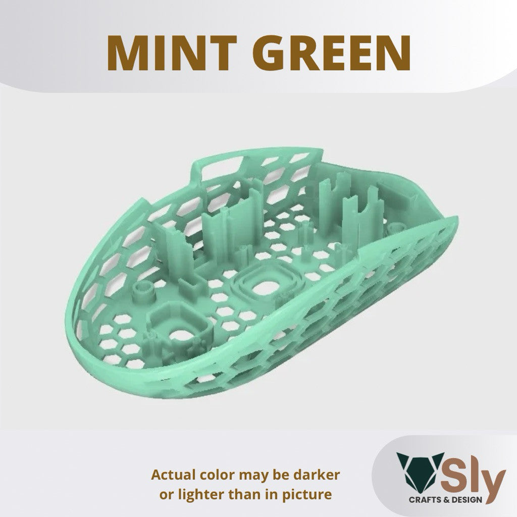 Logi tech G304/305 Mouse BOTTOM SHELL HONEYCOMB Mod Lightweight