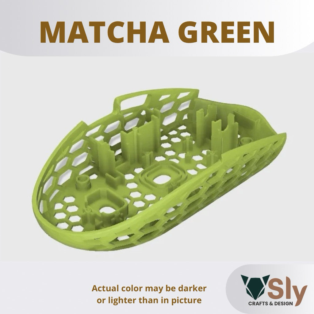 Logi tech G304/305 Mouse BOTTOM SHELL HONEYCOMB Mod Lightweight