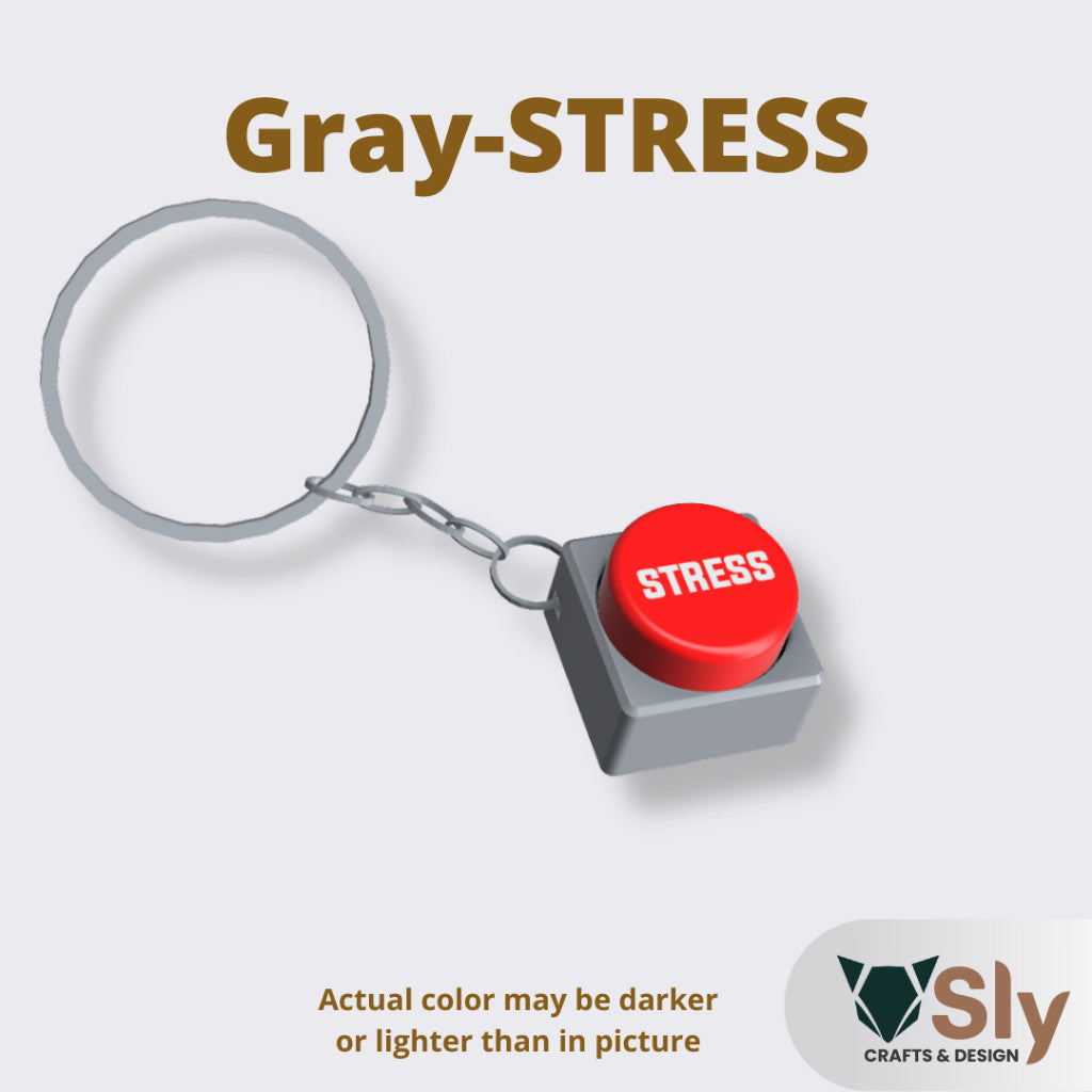 Doomsday Fidget Button Clicker | Stress Relief Desk Toy Tactile Push Button