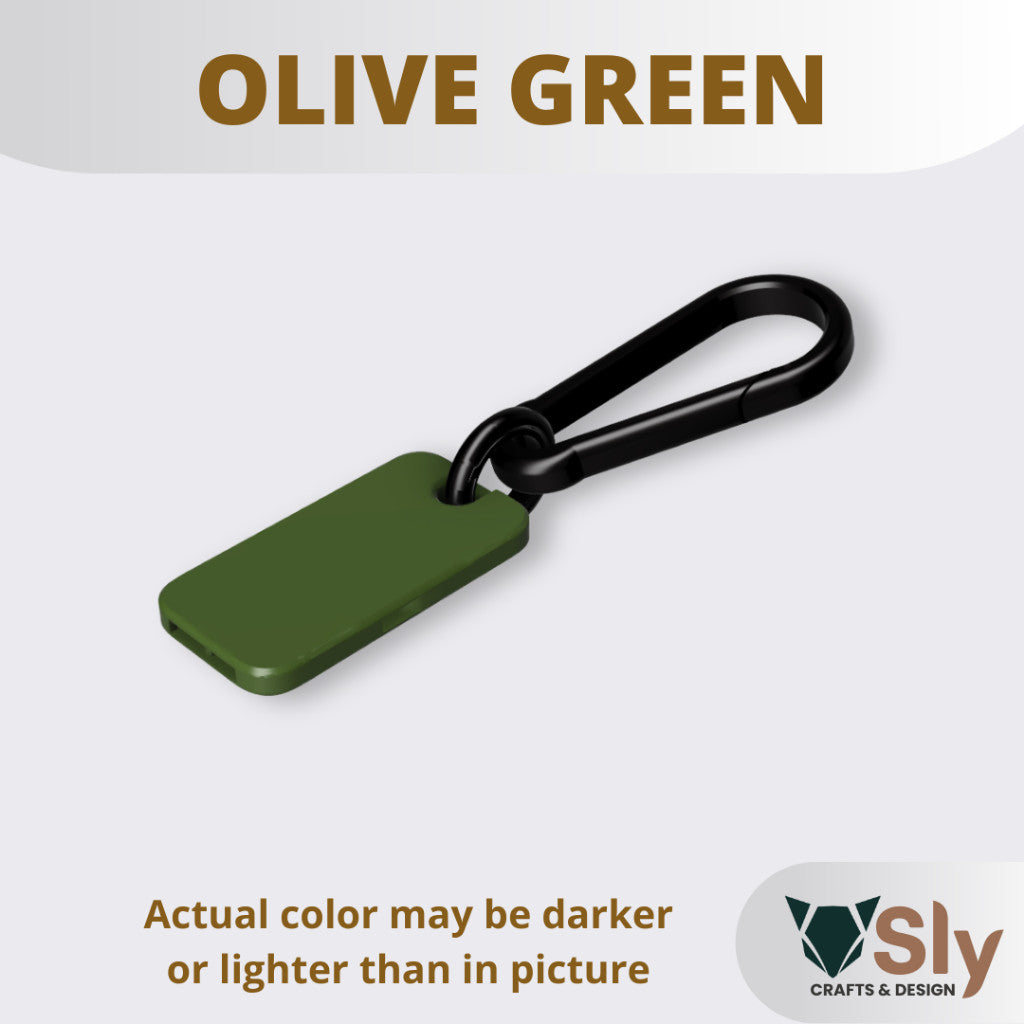 EDC Slim Whistle with Carabiner | Compact Emergency Survival Keychain Tool