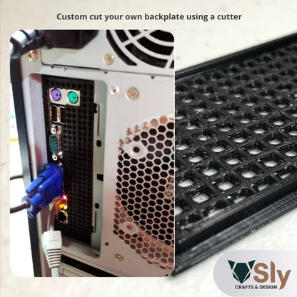 Universal IO Shield used for backplate of Motherboard