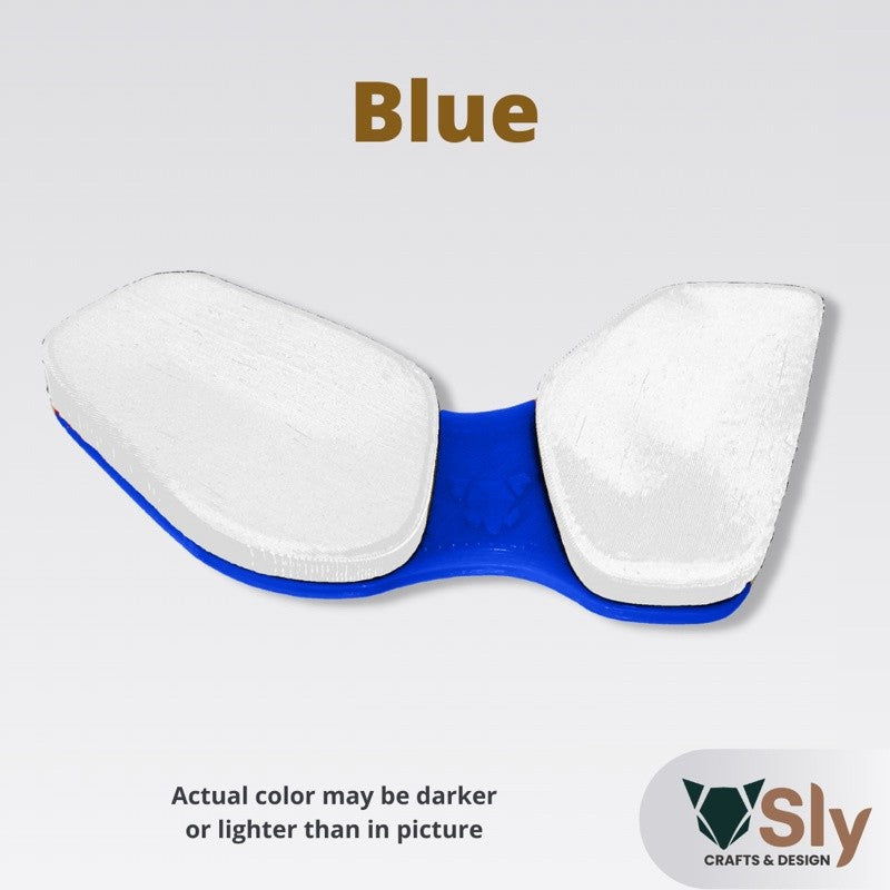WHITE PADS Ergonomic Wrist Rest Mouse Firm Palm Pad (Right or Left Handed) Support For Computer