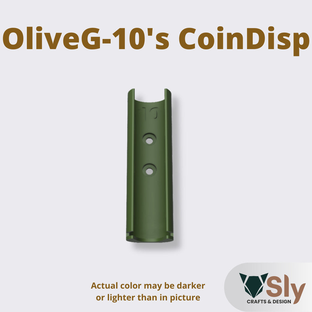 PH Peso Coin Dispenser | Modular Wall or Tabletop Mount Change Organizer