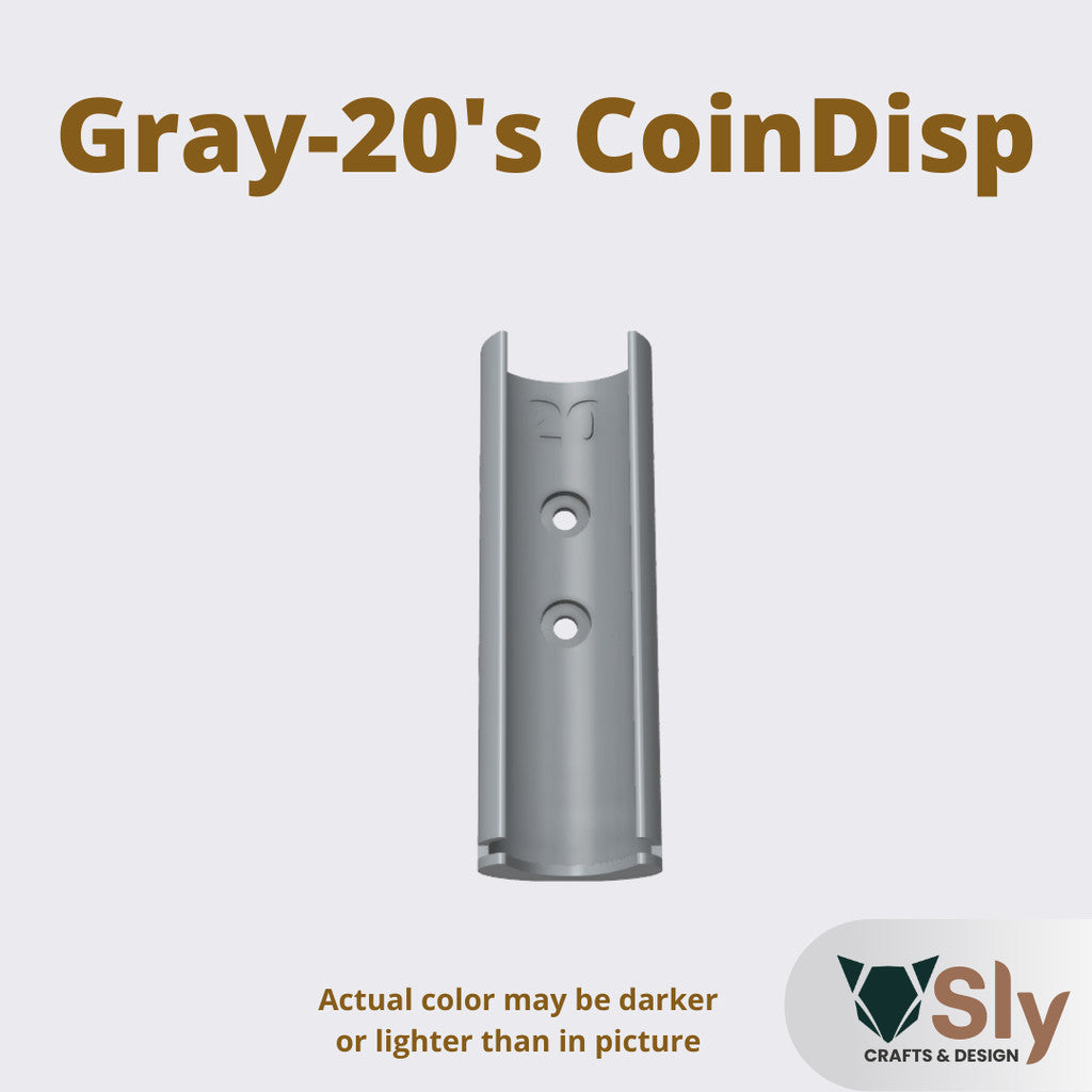 PH Peso Coin Dispenser | Modular Wall or Tabletop Mount Change Organizer