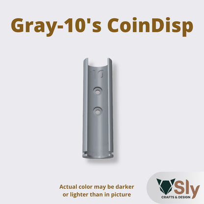 PH Peso Coin Dispenser | Modular Wall or Tabletop Mount Change Organizer