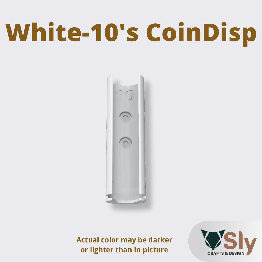 PH Peso Coin Dispenser | Modular Wall or Tabletop Mount Change Organizer