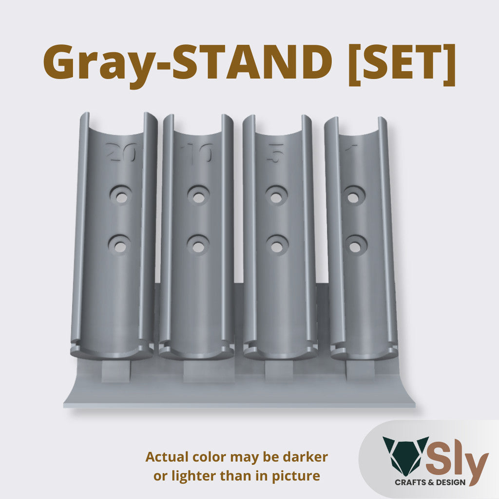 PH Peso Coin Dispenser | Modular Wall or Tabletop Mount Change Organizer