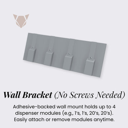 PH Peso Coin Dispenser | Modular Wall or Tabletop Mount Change Organizer
