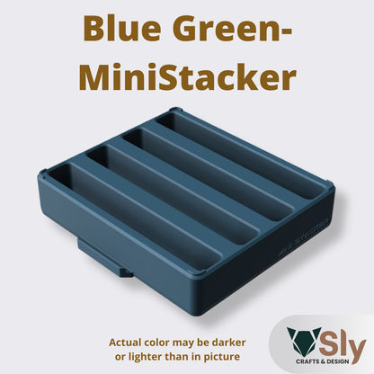 Pickleball Paddle Stacker MINI | Compact Minimalist Paddle Holder Stand