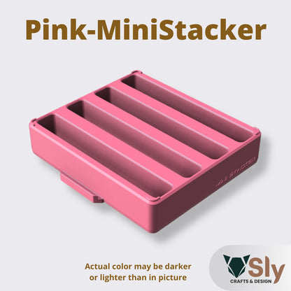 Pickleball Paddle Stacker MINI | Compact Minimalist Paddle Holder Stand
