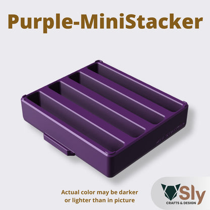 Pickleball Paddle Stacker MINI | Compact Minimalist Paddle Holder Stand