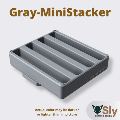 Pickleball Paddle Stacker MINI | Compact Minimalist Paddle Holder Stand